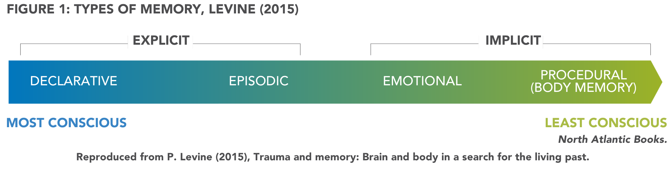 F. Rundell FIGURE 1: TYPES OF MEMORY, LEVINE (2015)